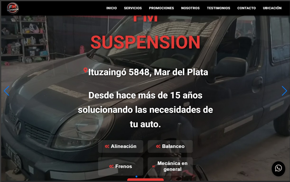 Captura de FMSuspensión