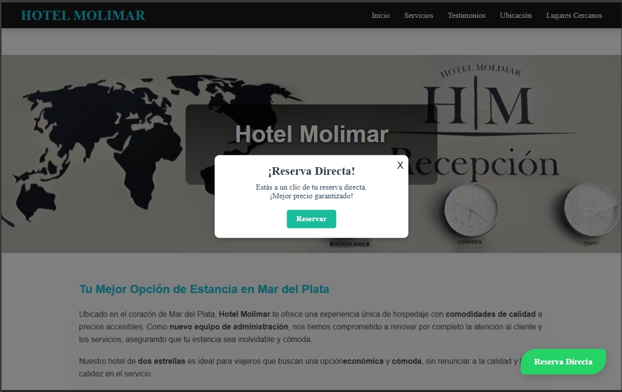 Captura de Hotel Molimar